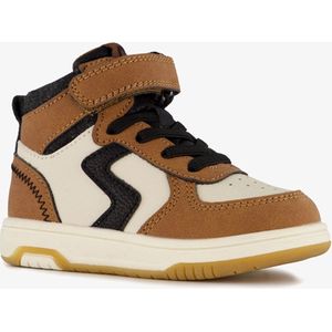 Blue Box hoge jongens sneakers cognac - Maat 24 - Uitneembare zool