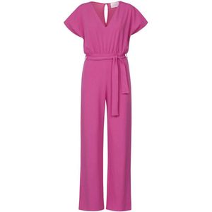 SISTERS POINT Girl-ju.v Dames Jumpsuit -Wild Pink - Maat M