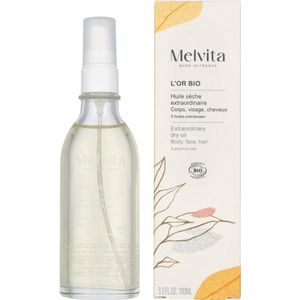 Melvita Olie L'Or Bio Huile Extraordinaire Corps, Visage, Cheveux 100ml