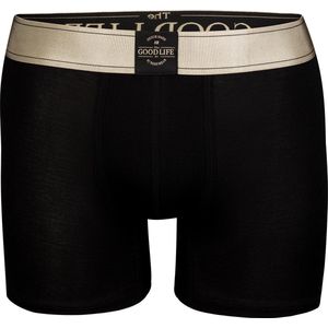 RJ Bodywear The Good Life boxers (2-pack) - heren boxershort lang - zwart - Maat: S