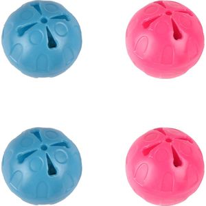 Flamingo Ebba - Speelgoed Katten - Ps Bal Ebba + Bel 3,5cm Assortiment - 2st - 128781 - 2st