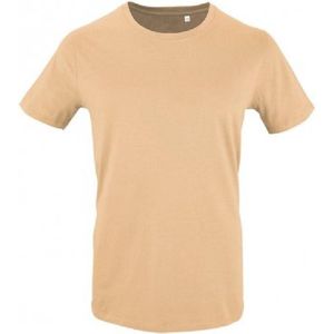 SOLS Heren Milo Organic T-Shirt (Zand)