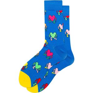 Winkrs | Modern Art Sokken | Kunst, schilderen, grappige sokken | 39-45 | Blauw