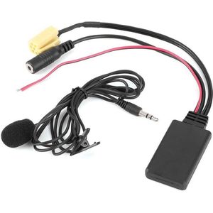 Bluetooth Audio Kabel Adapter Handsfree AUX Adapter met Microfoon - Auto Accessoire - 59 inch - Geschikt voor 159/Grande Punto .