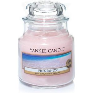 Yankee Candle Geurkaars Small Pink Sands - 9 cm / ø 6 cm