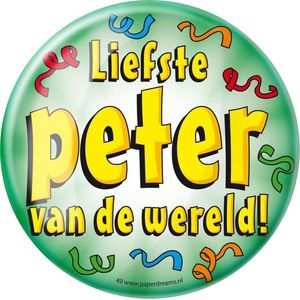 Paperdreams - Button XL - Liefste Peter