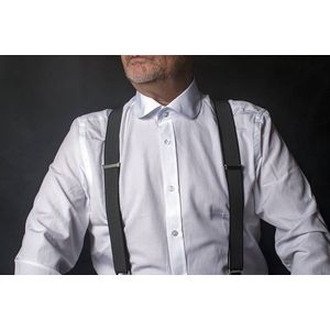 Wit overhemd ronde kraag | Cavani Shirtsize: S - 15