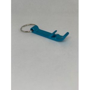 Bier Sleutelhanger – Bieropener – Beer Opener – Flesopener – Keychain – Licht Blauw