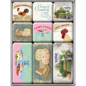 Home and Country Magneet Set