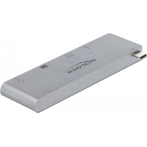 Delock - Dockingstation - USB Type-C - Compacte Afmetingen - Kaartlezer