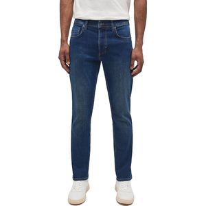 Mustang Heren Jeans Broeken WASHINGTON STRAIGHT regular/straight Fit Blauw 36W / 34L Volwassenen