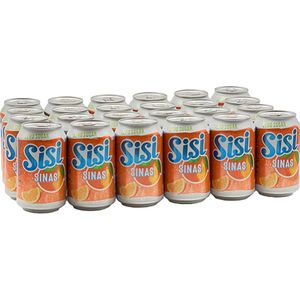 Sisi Sinas 0% Suiker Koolzuurhoudend 24 blikjes x 33 cl