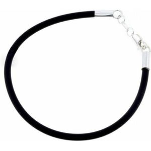 Armband Dames Cristian Lay 54778200 Zwart Siliconen (20 cm)