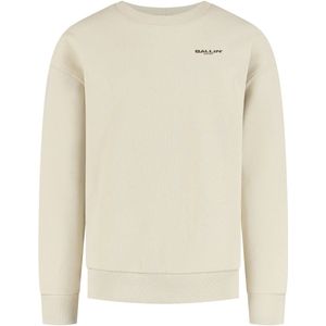Ballin Amsterdam - Jongens Loose Fit Sweaters Crewneck LS - Sand - Maat 6