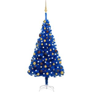 vidaXL-Kunstkerstboom-met-verlichting-en-kerstballen-150-cm-PVC-blauw