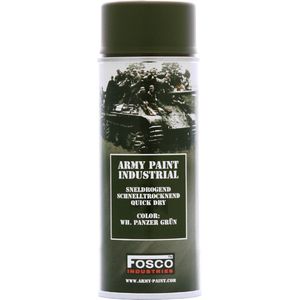 Fosco spuitbus legerverf 400ml Panzer Grún