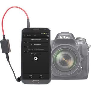 Triggertrap Smartphone Afstandsbed. met DC1 kabel voor Nikon