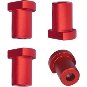 Aluminium bankhaken 20 mm - Set van 4 voor houtsnijwerk en werkbanken