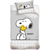 Snoopy BABY Dekbedovertrek, Love - 100 x 135 cm - Katoen