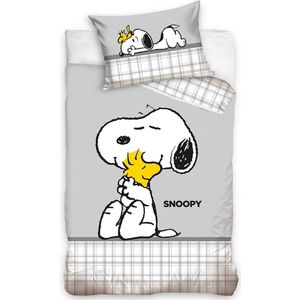 Snoopy BABY Dekbedovertrek, Love - 100 x 135 cm - Katoen