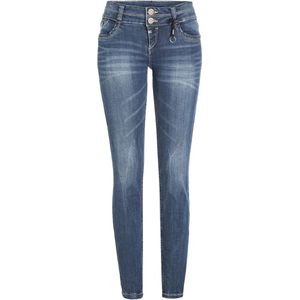 TIMEZONE Dames Jeans Enya slim Blauw 25W / 30L