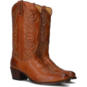 Sendra 11627 Cowboylaarzen - Western Laarzen - Dames - Cognac - Maat 37