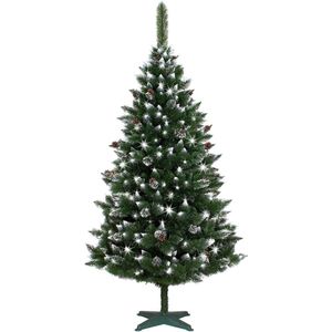 Springos Kunstkerstboom | Frosted Pine | Zonder Verlichting | Met Sneeuw | 150 cm