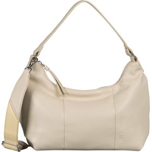 TOM TAILOR Schoudertas Handtas Allya Hobo Bag Cream White Crème