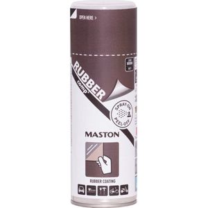 Maston Rubbercomp spray - Mat - Camo Bruin - rubber coating - 400 ml - spuitbus verf