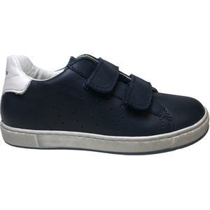 Naturino- Hasselt -Mt 31 - velcro lederen sneakers - navy-bianco