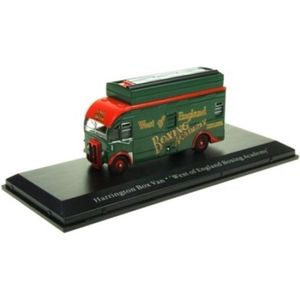 Harrington Box Van (Groen) 1/76 Atlas - Modelauto - Schaalmodel - Miniatuurauto