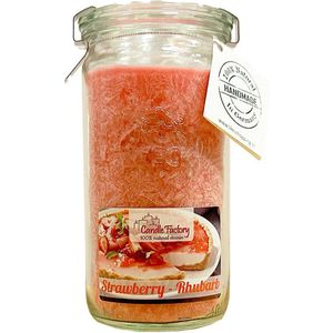 Candle Factory - Mini Jumbo - Kaars - Strawberry-Rhubarb