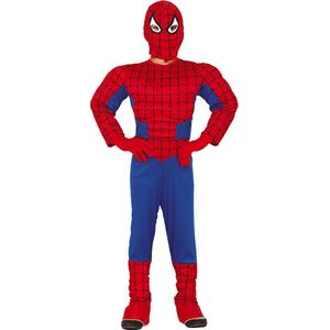 Fiestas Guirca - Kinderkostuum Gespierde Spiderman - 10-12 jaar