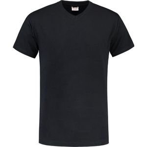 Tricorp T-shirt V-hals - Casual - 101007 - Navy - maat 3XL