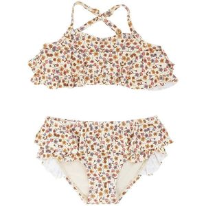 Salted Stories zomer bikini meisjes - geel - Flower bud