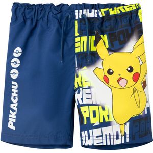 NAME IT NKMMAKHI POKEMON SWIMSHORTS NOOS BFU Jongens Zwembroek - Maat 134