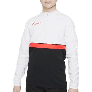 Nike Academy 21 Trainingssweater Sporttrui - Maat 158 - Unisex - wit - oranje - zwart