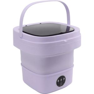 Draagbare Mini-emmerwasmachine met Ingebouwde Automatische Dehydrator voor Appartement - EU-stekker - Mini wasmachine