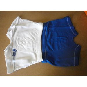 Petit Bateau - 2 pack - Jongen - Boxershort - Wit , blauw - Moto - 6 jaar 114