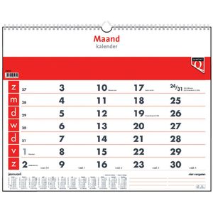 Maandkalender 2022 Quantore