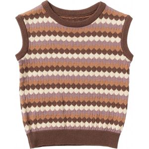 Your Wishes Jacquard Knit Macy Truien & Vesten Meisjes - Sweater - Hoodie - Vest- Multi - Maat 122/128