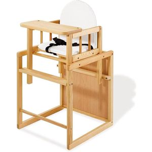 Combi kinderstoel Nele - om te zetten in stoel tafelcombinatie - afmetingen 44 x 50 x 88 cm