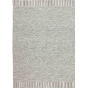 Comfort Grey Vloerkleed - 170x240  - Rechthoek - Laagpolig,Structuur Tapijt - Modern - Beige, Grijs