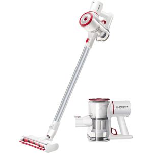 CleanDays® Steelstofzuiger - Draadloos - Turbo Borstel en Kleine Turbo Borstel - LED Verlichting - Sterke Zuigkracht - Inclusief Muurbeugel - Kruimelzuiger - Steelstofzuigers - Stofzuiger Draadloos