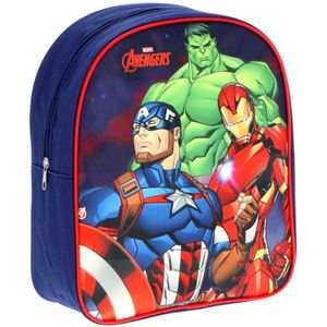 The Avengers Rugzak – Hulk, Captain America & Iron Man – Superhelden Kinderrugzak 31x22 cm – Marvel Schooltas