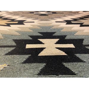 Tapijt Stockholm - Vloerkleed 60x200 - Carpet- Kelim - Dubbelzijdig