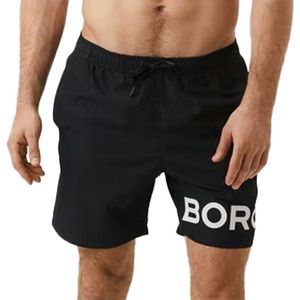Björn Borg - Swim Shorts Sheldon Black Beauty - Heren -  Zwembroek - Maat XL - Zwart