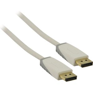 Bandridge DisplayPort - DisplayPort kabel - wit - 3 meter