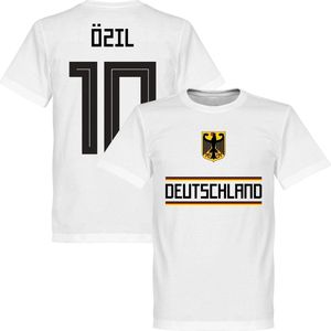 Duitsland Özil Team T-Shirt - Wit - M