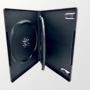 14mm 3 Disc DVD Case - 10 Pack - Black Color - Dragon Trading®